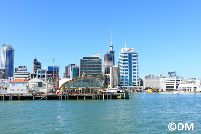 Photo d'Auckland au départ des quais Nouvelle-Zélande