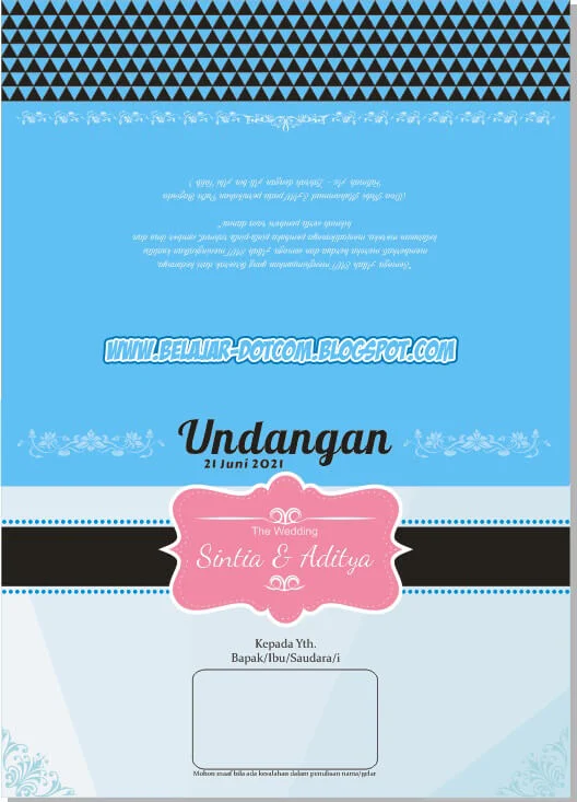 Cara Membuat Desain Undangan Keren dengan CorelDRAW