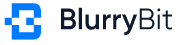 says Blurrybit with like cool computer style of B