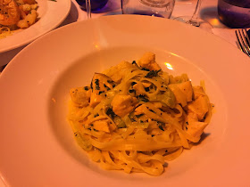Sea food pasta at A Mano in Berlin
