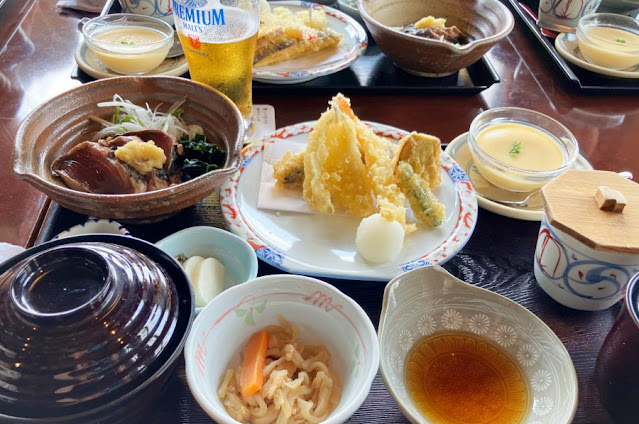 初鰹のランチ定食