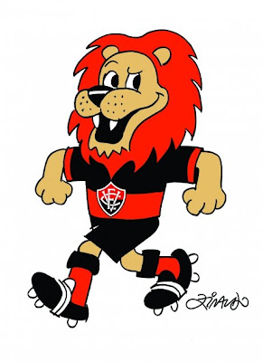 Esboços do novo mascote do Vitória