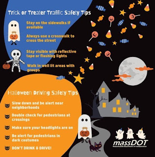 Trick or treat awareness, please walk safely, please drive safely today (everyday, but especially today!!)