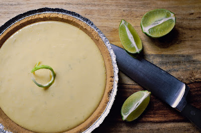 A ready to eat Key Lime Pie