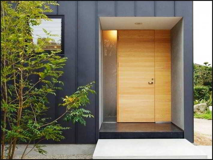 33 model pintu  utama daun pintu  rumah  minimalis  modern  