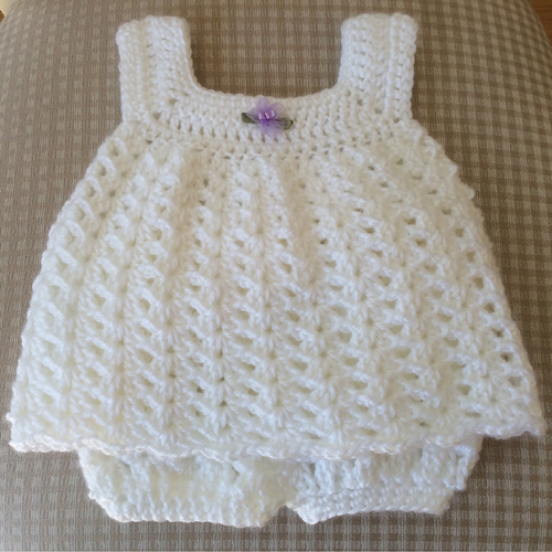 Easy Baby Sun Dress - Free Pattern