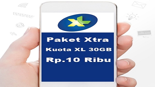 Cara Daftar Paket XL 30GB 10RB