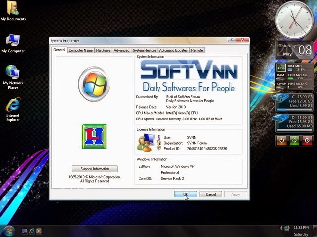 softvnn windows xp sp3 v5.1
