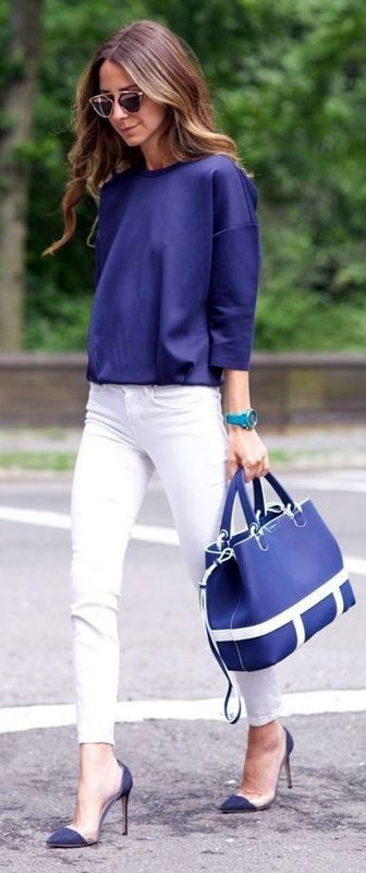Summer Office Outfit Idea for Business Women