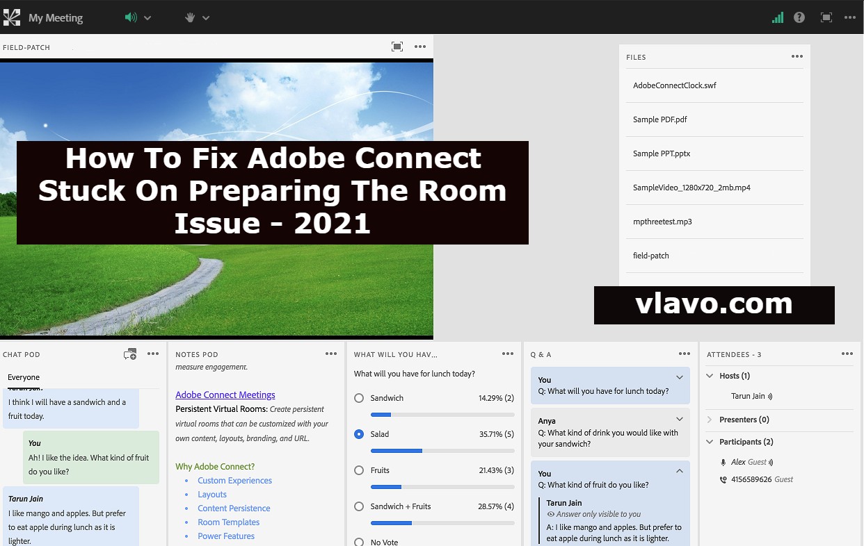 How To Fix Adobe Connect Stuck On Preparing The Room Issue - 2021