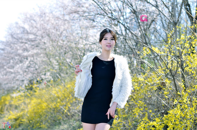 5 Choi Byeol Ha Outdoor  - very cute asian girl - girlcute4u.blogspot.com