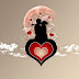 Flying Heart in Sky Love Wallpaper