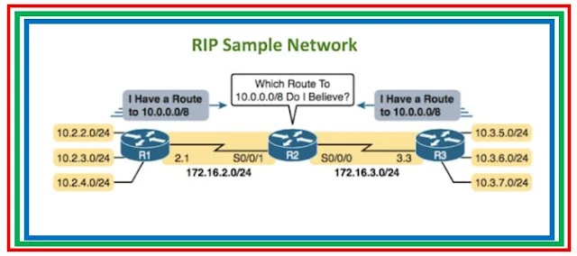 Sample RIP network