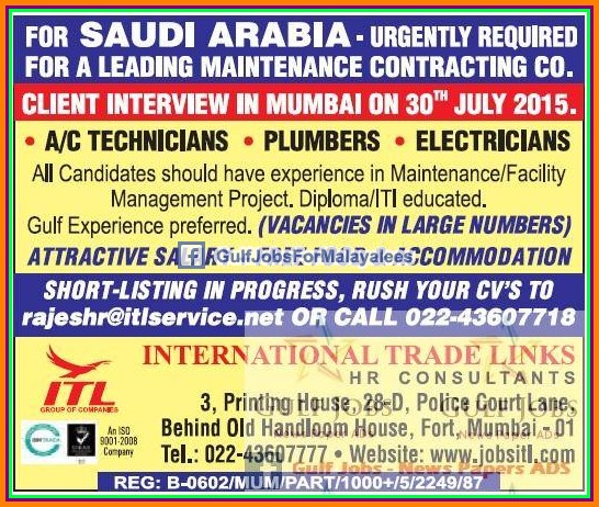 Contracting Company jobs for KSA