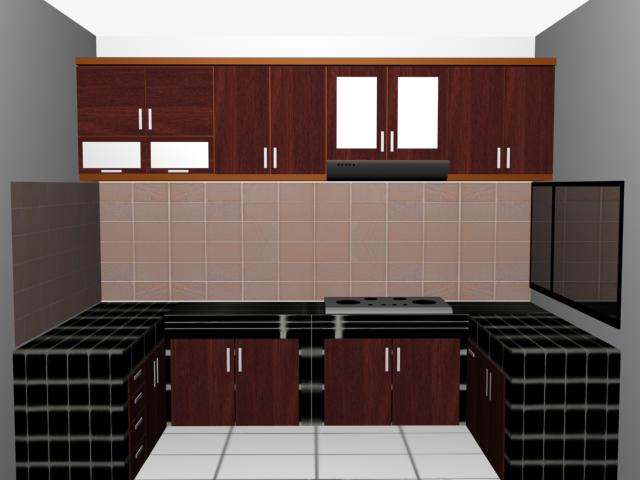   Dapur / Kitchen set bentuk U | Fugasta Multi Karya