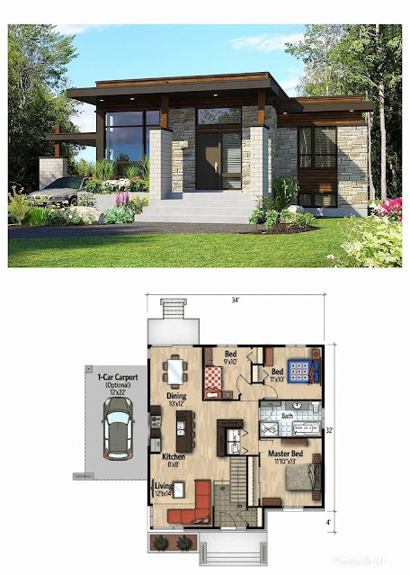 tiny house plans single level