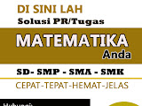 Jasa Pengerjaan Tugas Rumah dan PR Matematika