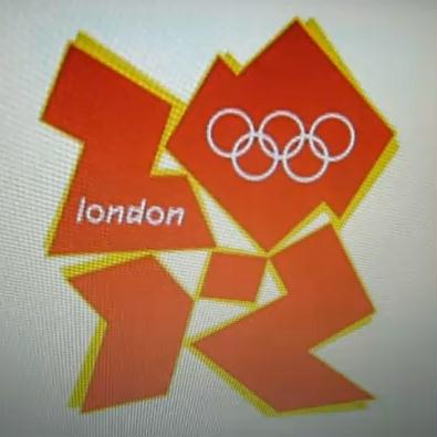 london 2012 official logo. in the official logo of
