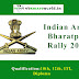 Indian Army Bharatpur Rally 2018