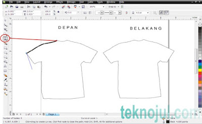 Cara Desain Baju Kaos Ga Sampai 5 Menit Di Coreldraw