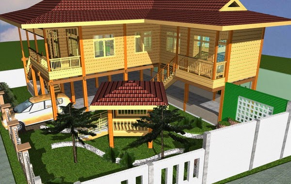 Desain Rumah Panggung