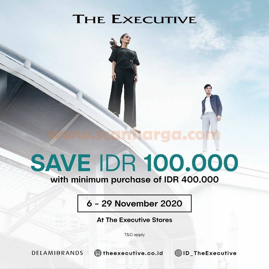 The Executive Promo SAVE IDR 100.000!