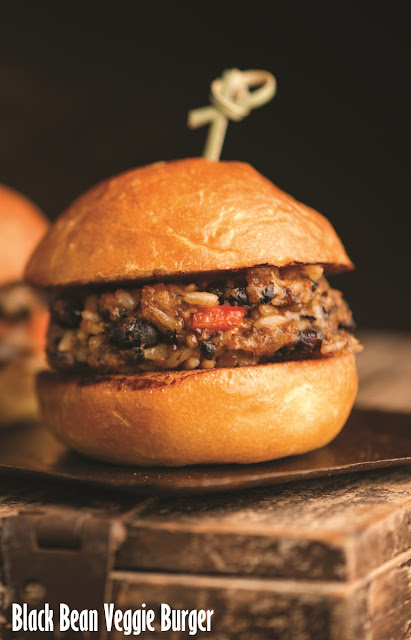 Slider Recipes: Black Bean Veggie Burgers