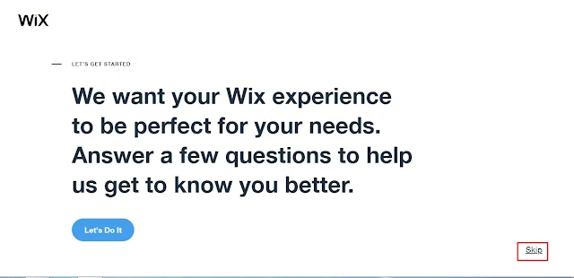 How To create a Wix Website From Scratch