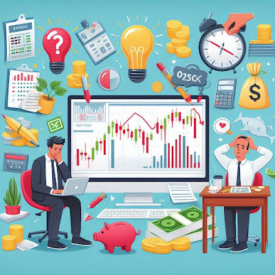 Ilustrasi kesalahan umum dalam investasi saham yang harus dihindari