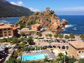 Vue de Porto depuis notre hôtel - le Kalliste