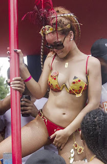 Rihanna Bikini for Parade Barbados 2011