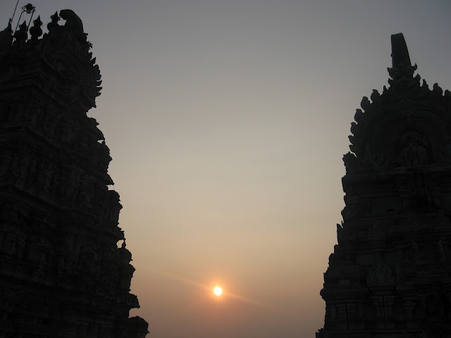 Suset at Yoganarasimha Swamy Temple, Melukote