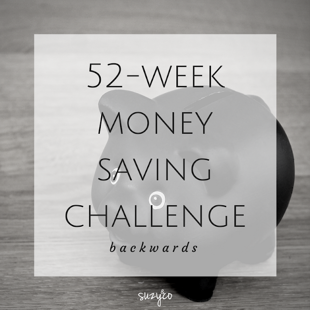 52 week money savings challenge