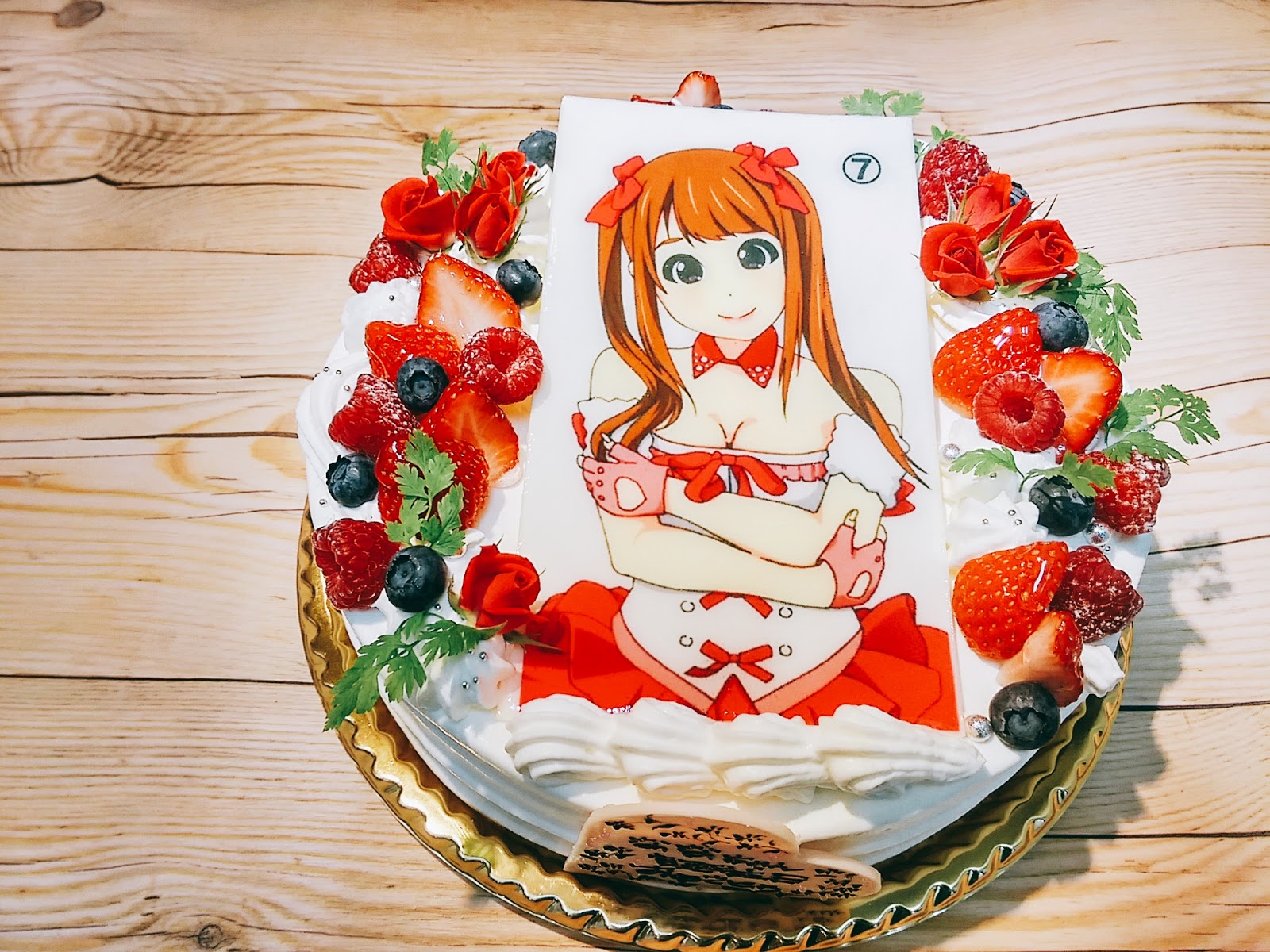 アニメオフ会プリントケーキ パセラリゾーツ スイーツギャラリー