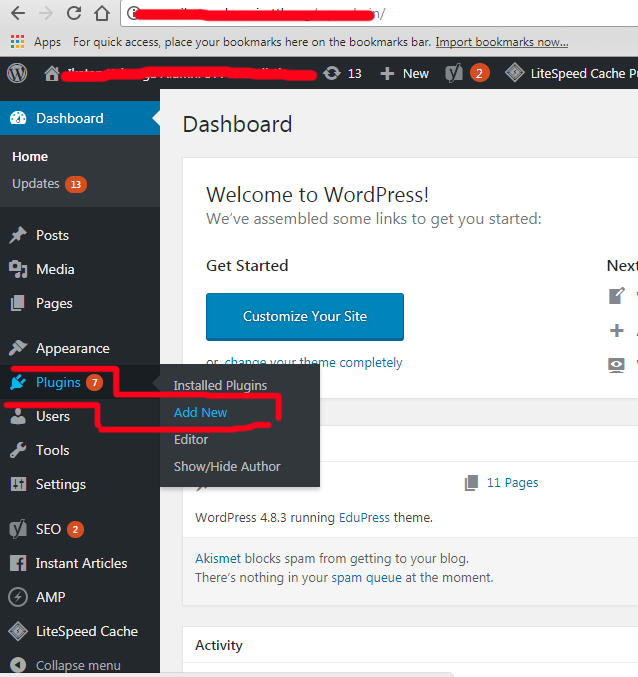 Cara menambah Plugin pada Wordpress