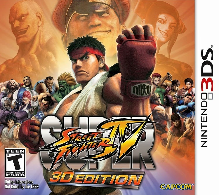 3DS Super Street Fighter IV 3D Edition Cover