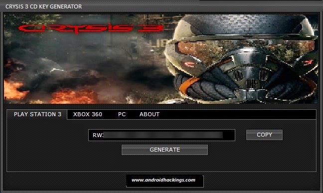 http://www.androidhackings.com/2014/10/crysis-3-keygen-activation-generator.html