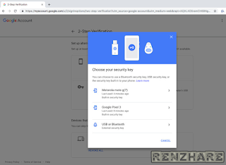 Cara Menggunakan Android Sebagai Two-Factor Authentication