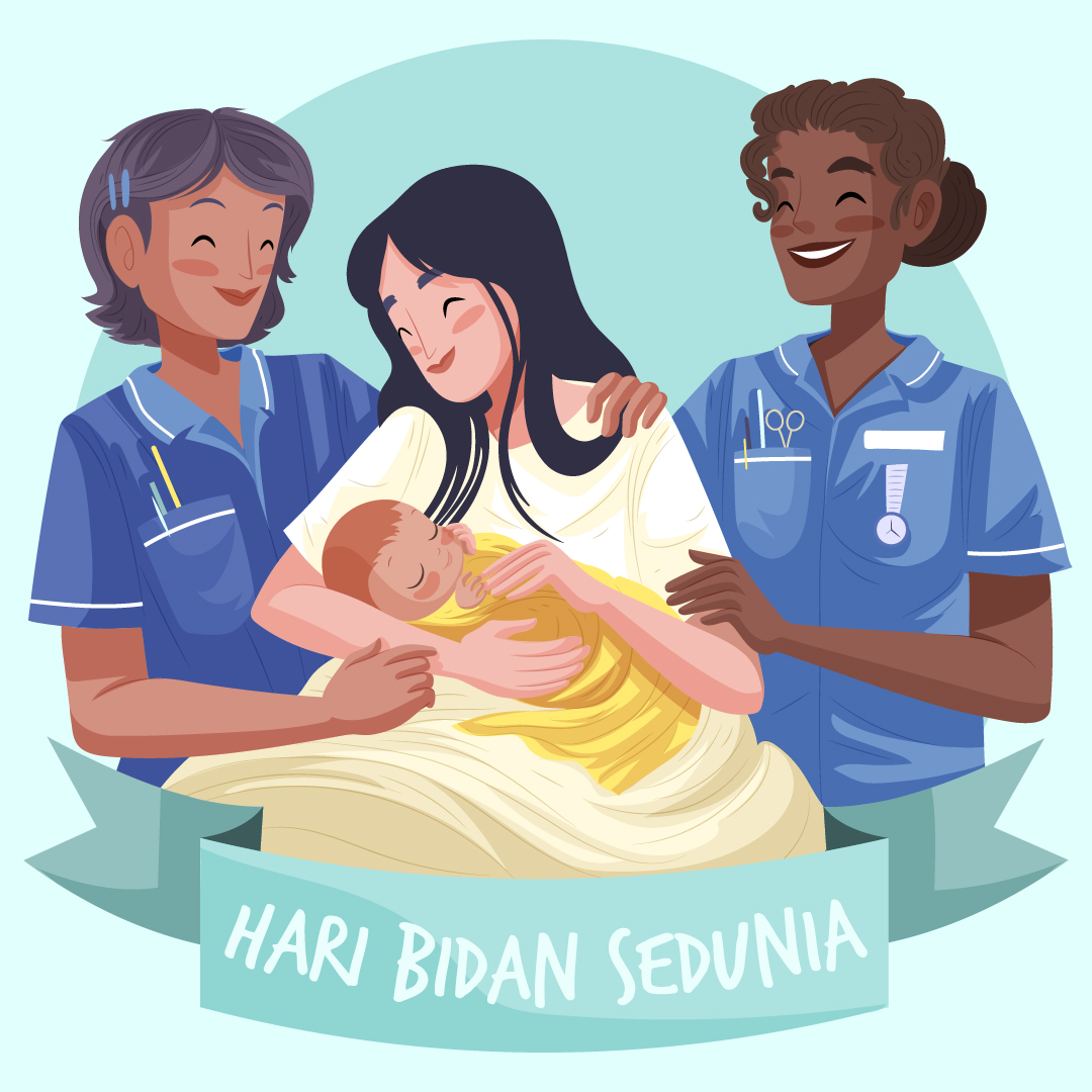 Gambar Ucapan Selamat Hari Bidan Sedunia 2021