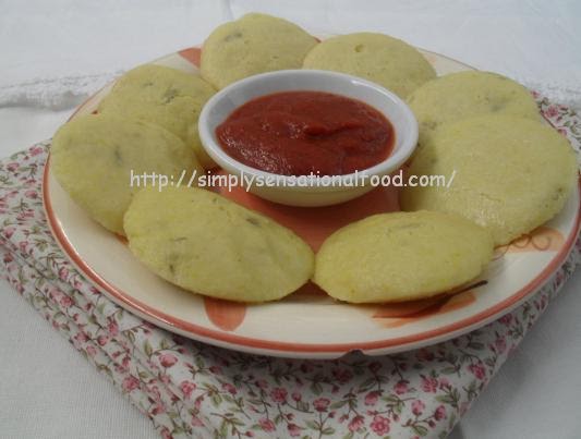 Semolina Idly (steamed savoury cake) | simply.food