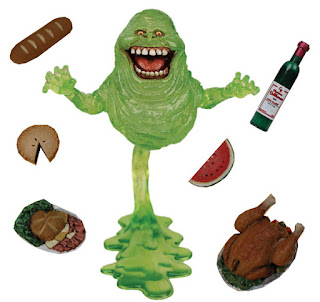 Ghostbuster's Slimmer action figure toy with slime and food 