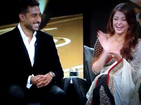 Abhishek Bachchan and Aishwarya Rai on Oprah Winfrey show