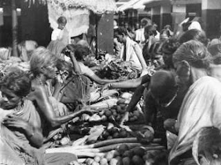 Rare Unseen image of Chennai Market ( Kothaval Chawadi)