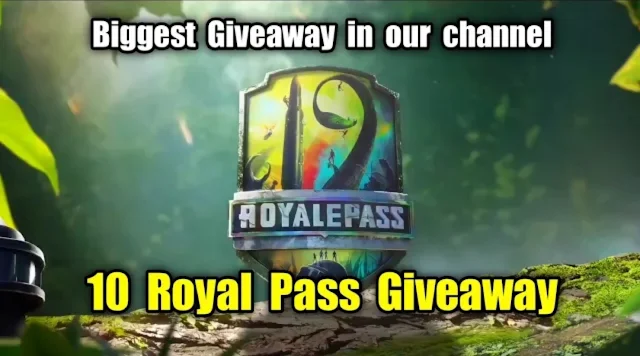 PUBG Mobile Season 19 Royal Pass Giveaway for 10 Players