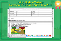 Inilah Update Terbaru Bank Soal Sd Kelas 2 Kurikulum 2013