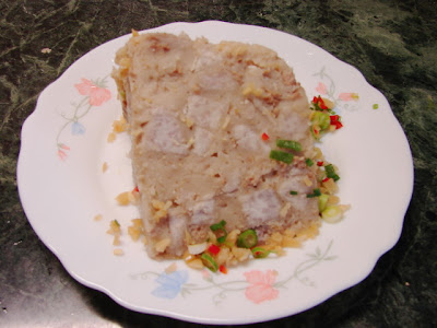 Taro (yam) Cake - Woo Tau Koh 芋頭糕