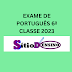 Exame de Português da 6ª classe 2023 em pdf