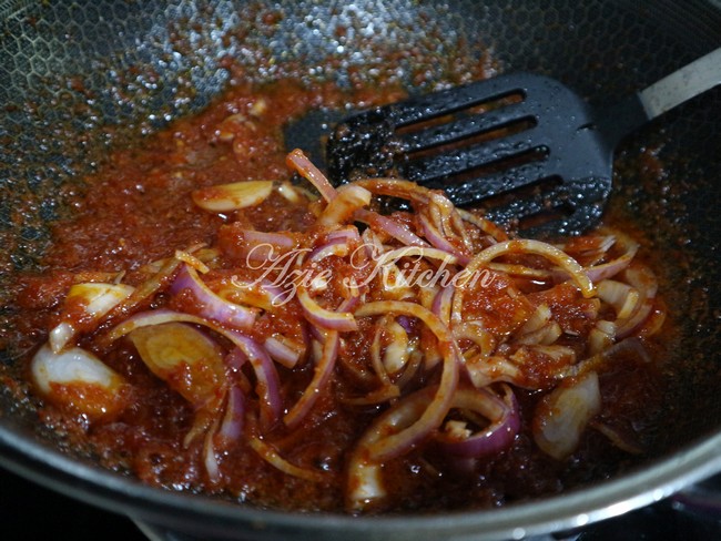 Sambal Tumis Kerang - Azie Kitchen