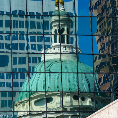 Reflection of the Old Courthouse in St. Louis photo by mbgphoto