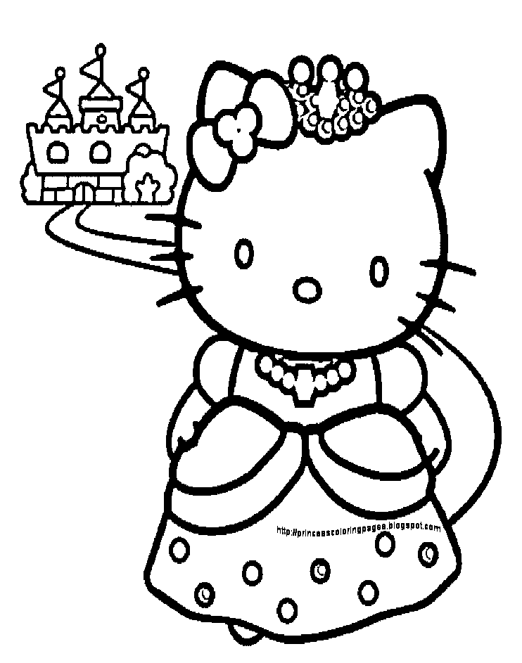 Belle Princess Coloring Pages